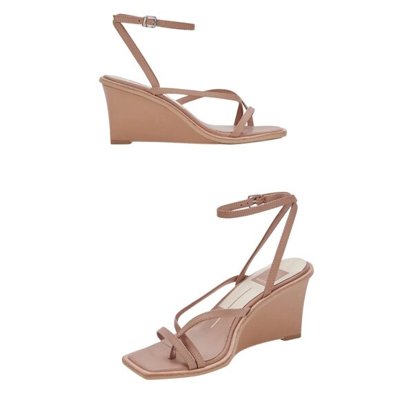 Dolce Vita Tan Wedge Sandals - Picture 15 of 15